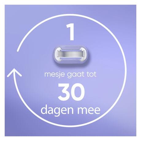 Gillette Venus Deluxe Smooth Swirl Navulmesjes 3 Stuks