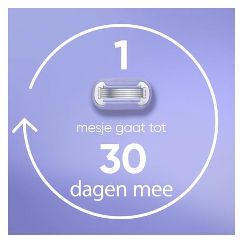 Gillette Venus Deluxe Smooth Swirl Navulmesjes 3 Stuks