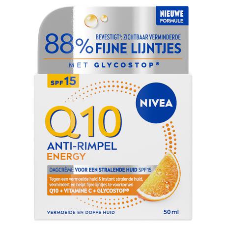 NIVEA Q10 Anti-Rimpel Energy Dagcrème SPF15 50 ML