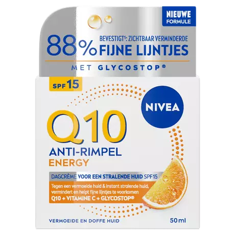 NIVEA Q10 Anti-Rimpel Energy Dagcrème SPF15 50 ML
