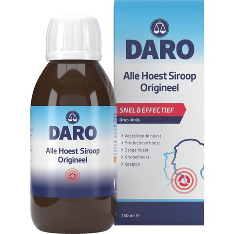Daro Alle Hoest Siroop 150 ML