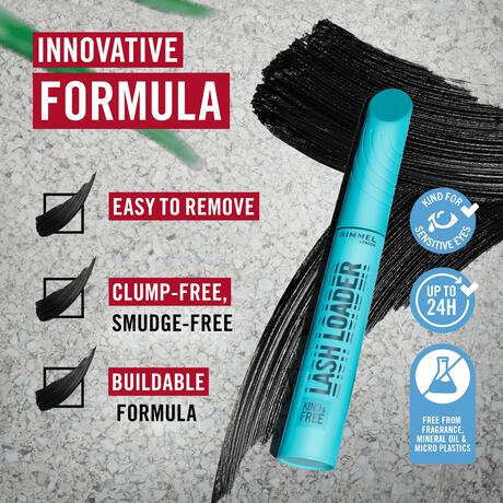 Rimmel London Kind & Free Lash Loader Mascara 001 Black 9.5 ML