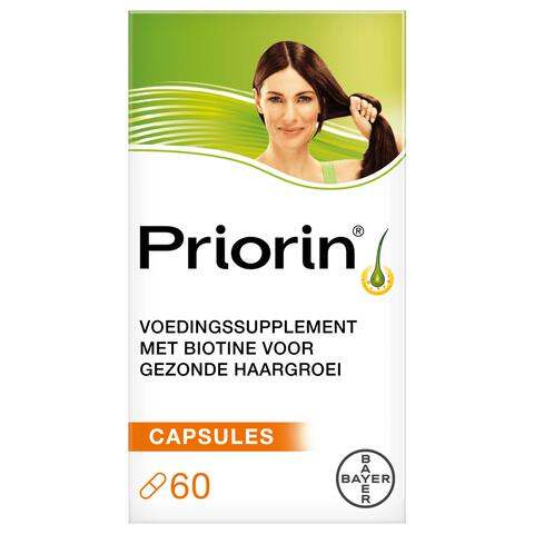 Priorin 60 Capsules Met Biotine Voor Sterk En Vol Haar Van Binnenuit