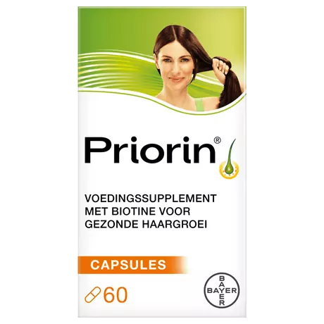 Priorin Biotine Sterk Vol Haar Binnenuit Capsules 60 stuks