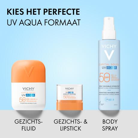 Vichy Capital Soleil UV-Aqua Onzichtbare Zonnefluïde SPF50 50 ML