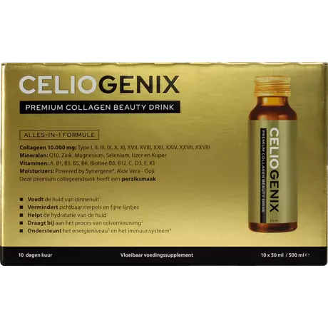 CelioGenix Premium Collagen Beauty Drink 10 stuks