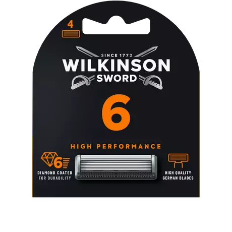 Wilkinson 6 Sword Navulmesjes 4 stuks&nbsp;