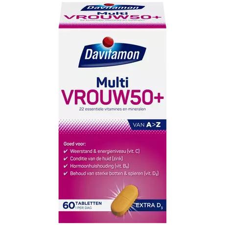 Davitamon Multi Vrouw 50+ Tabletten 60 stuks