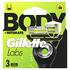 GilletteLabs Body + Intimate Navulmesjes 3 stuks
