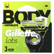 GilletteLabs Body + Intimate Navulmesjes 3 stuks