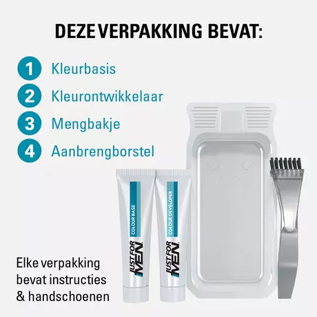 Just For Men Snor & Baard Middenbruin M35