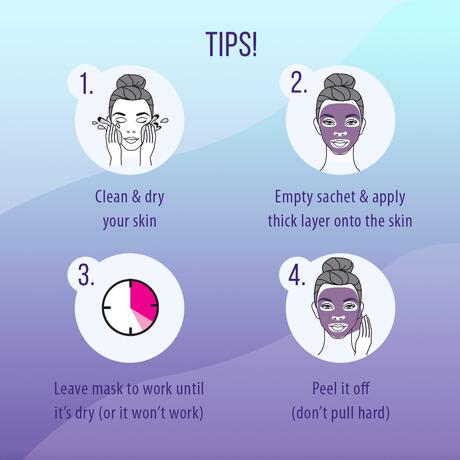 7th Heaven Charcoal + Black Sugar Peel Off Masker