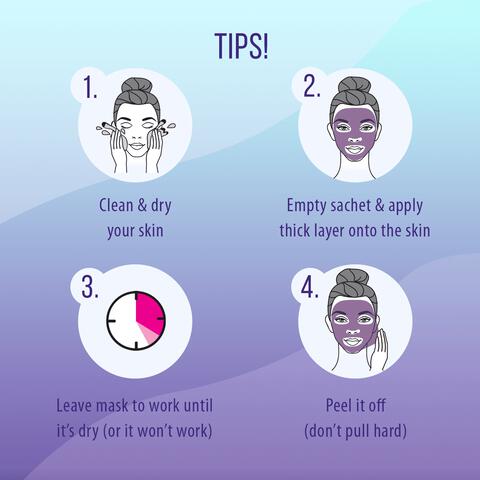 7th Heaven Charcoal + Black Sugar Peel Off Masker