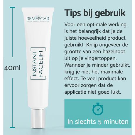 Remescar Instant Face Lift Cream 40 ML