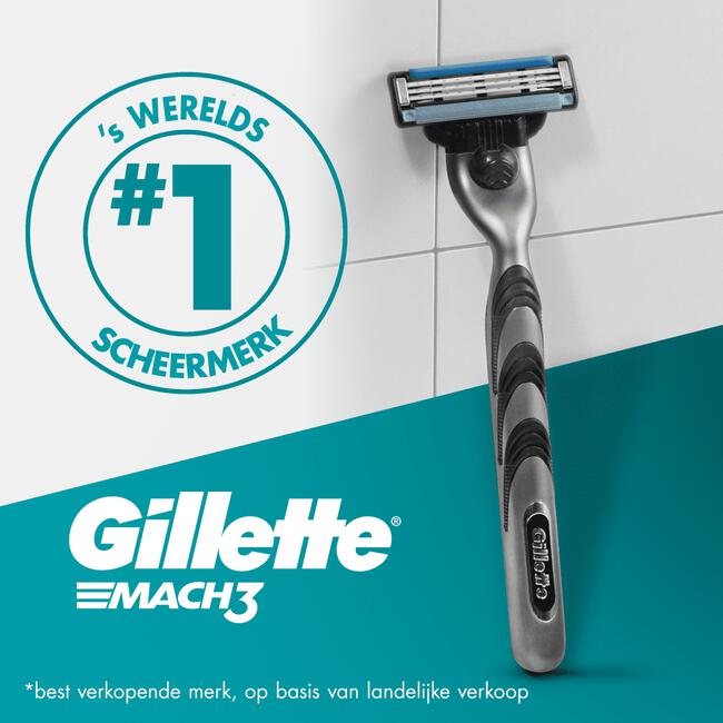 Gillette Mach3 Navulmesjes 8 Stuks