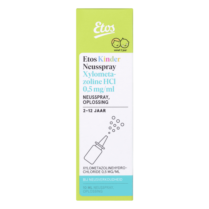 Etos Kind Neusspray Xylometazoline HCI 0,5 MG/ 10ML