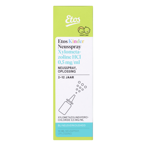 Etos Kind Neusspray Xylometazoline HCI 0,5 MG/ 10ML