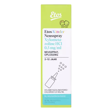 Etos Kind Neusspray Xylometazoline HCI 0,5 MG/ 10ML