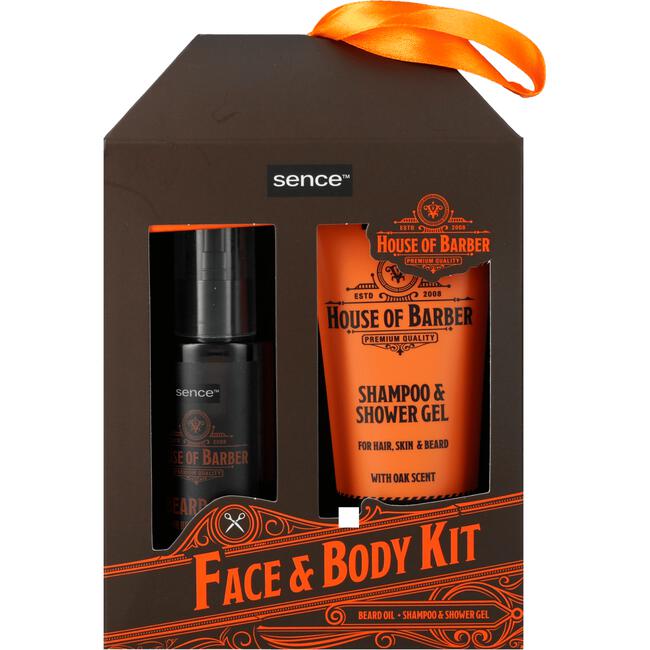 Sence men barber face & body kit