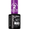 Rimmel London SuperGel Nagellak 002 Top Coat Glitter Effect 12 ML