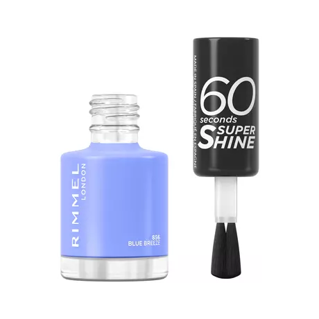Rimmel London 60 Seconds SuperShine Nagellak 856 Blue Breeze 8 ML