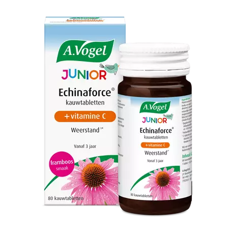 A.Vogel Echinaforce Junior met Vitamine C Weerstand1* Kauwtabletten 80 stuks