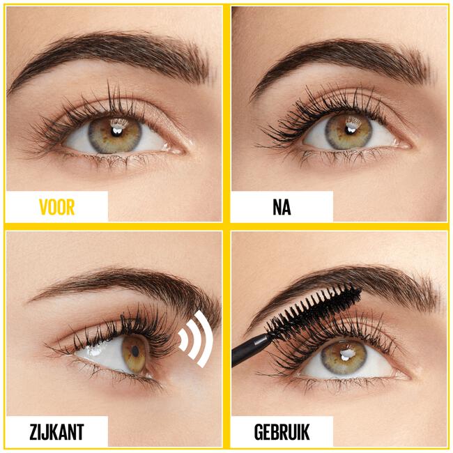Maybelline New York Colossal Curl Bounce Waterproof Macara Very Black Mega Volume