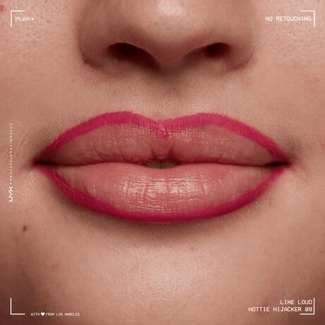 NYX Professional Makeup Line Loud Lipliner 09 Hottie Hijacker