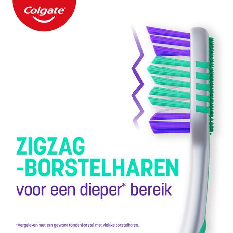 Colgate ZigZag Soft Tandenborstels 3 stuks