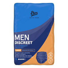 Etos Daily Care Men Discreet incontinentiebroekjes large 10 stuks