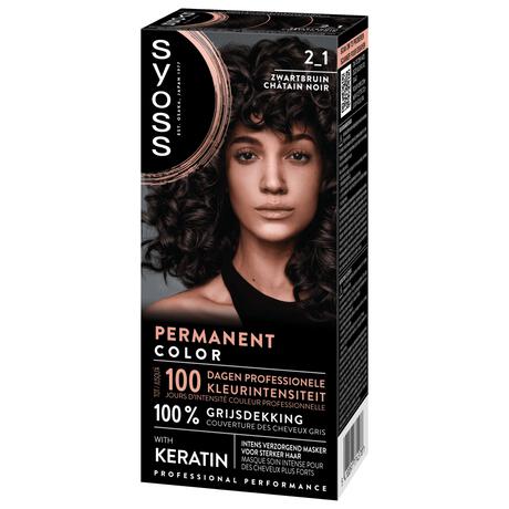 Syoss Haarverf 2-1 Zwartbruin