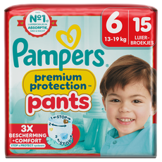 Pampers Premium Protection Pants Luierbroekjes Maat 6 13-19 KG 15 stuks