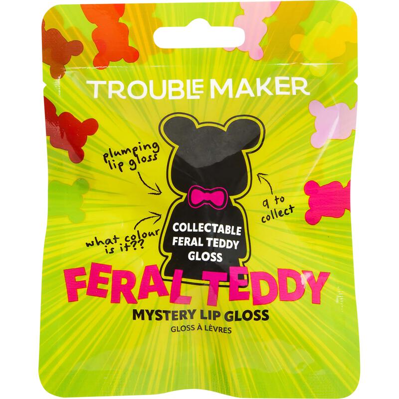 Trouble Maker Feral Teddy Mystery Plumping Lip Gloss
