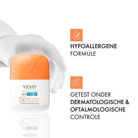 Vichy Capital Soleil UV-Aqua Onzichtbare Zonnefluïde SPF50 50 ML