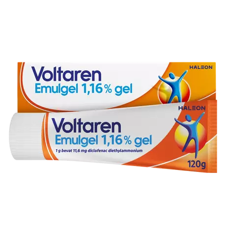 Voltaren Emulgel 1,16%  Diclofenac Gewrichtspijn Knie Vinger 120 gram