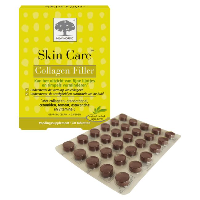 New Nordic Skin Care Collagen Filler Tabletten