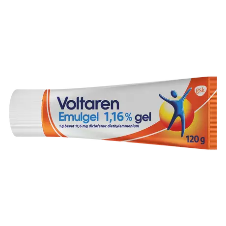 Voltaren Emulgel 1,16%  Diclofenac Gewrichtspijn Knie Vinger 120 gram