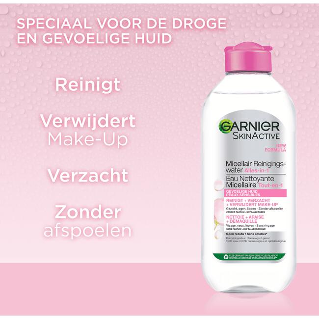 Garnier SkinActive Micellair Reinigingswater Gevoelige Huid 400 ML