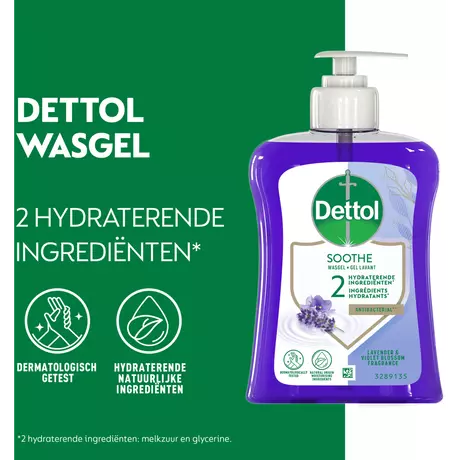 Dettol Soothe Lavendel Antibacteriële Handzeep 250 ML