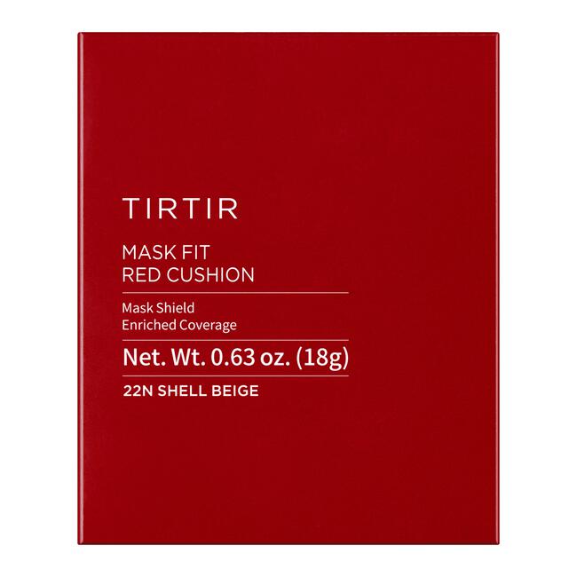 TirTir Mask Fit Red Cushion Foundation 22N Shell Beige 