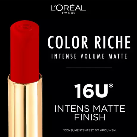 L'Oréal Paris Color Riche Intense Volume Matte Lipstick Rood 480