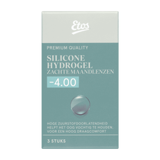 Etos Silicone Hydrogel Zachte Maandlenzen -4.00 3st.
