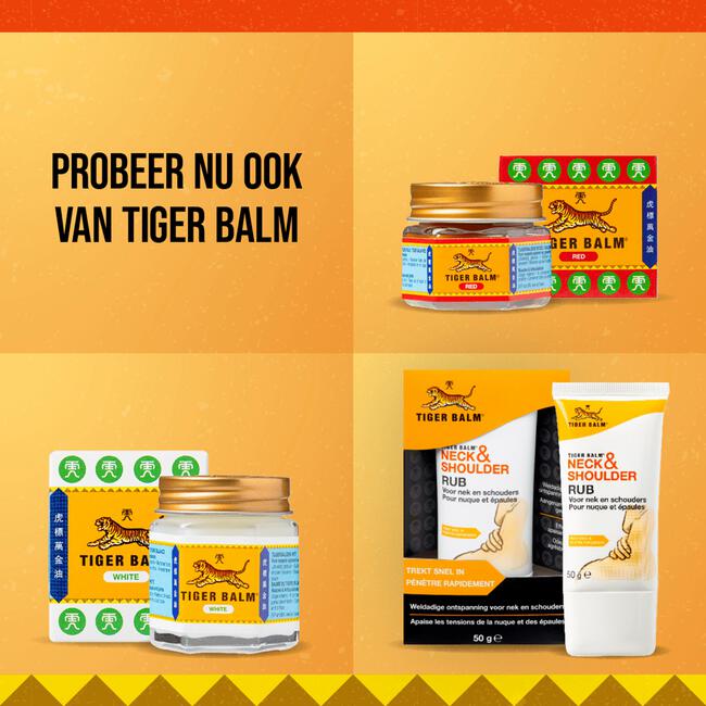 Tiger Balm Rood 30 gram