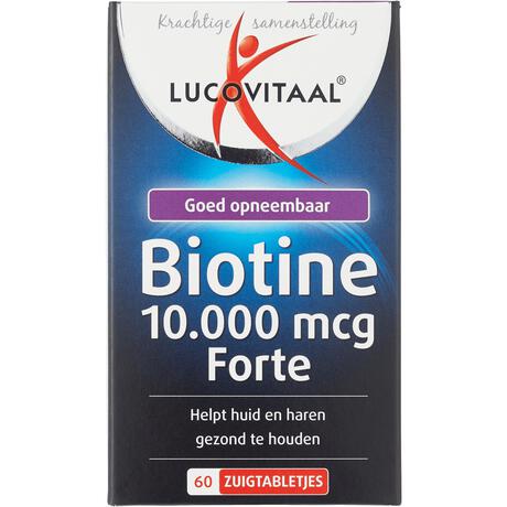 Lucovitaal Biotine 10.000mcg Forte