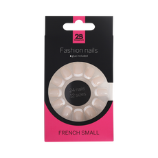 2B Fashion Nails Kunstnagels French Small 24 stuks
