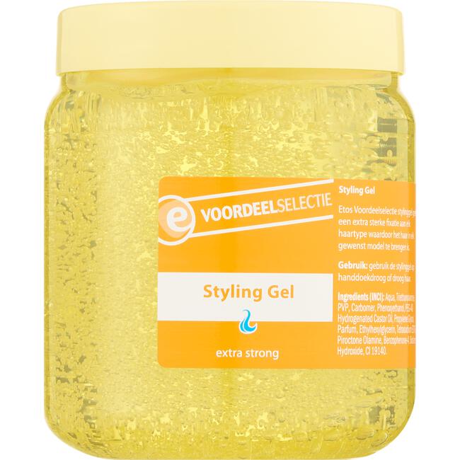 Etos Styling Gel Extra Strong Voordeelverpakking 500 ML