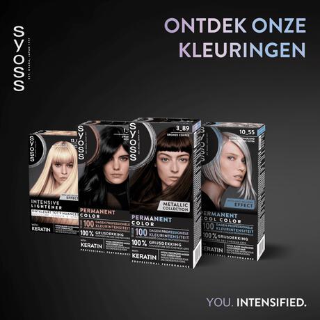 Syoss Metallic Collection Haarkleuring 3-89 Bronze Coffee