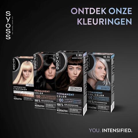 Syoss Metallic Collection Haarkleuring 3-89 Bronze Coffee