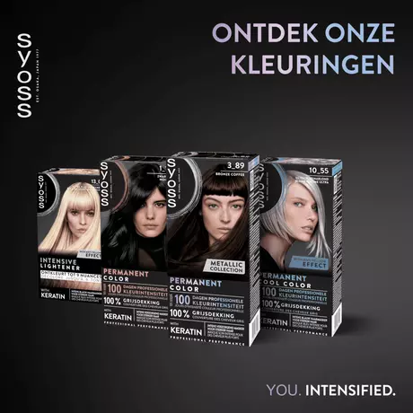 Syoss Metallic Collection Haarverf 3-89 Bronze Coffee