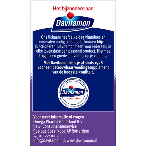 Davitamon Vitamine D3 75 mcg Smelttabletten 60+15 stuks